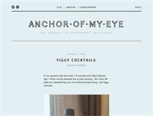 Tablet Screenshot of anchorofmyeye.com
